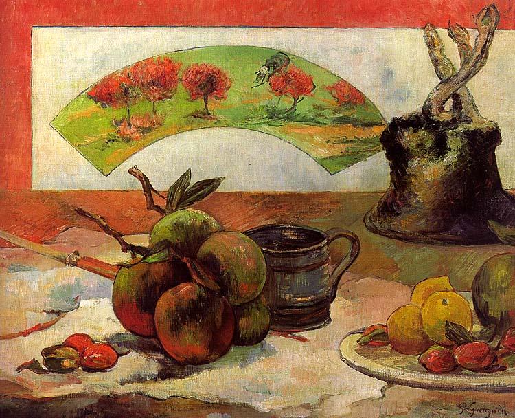Paul Gauguin Still Life with Fan France oil painting art
